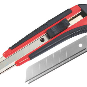 TL-290028 Cutter plastique à cliquet avec lame 18mm