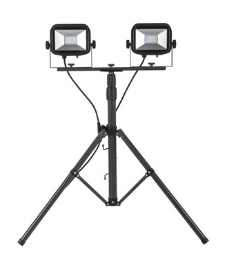 Location LSWT212BG3J-MP Projecteur LED double 2x 1'200 Lm sur trépied IP65 à Lausanne – DALC