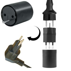 Adaptateur de prise fixe Euro - CH Schuko – DALC Lausanne