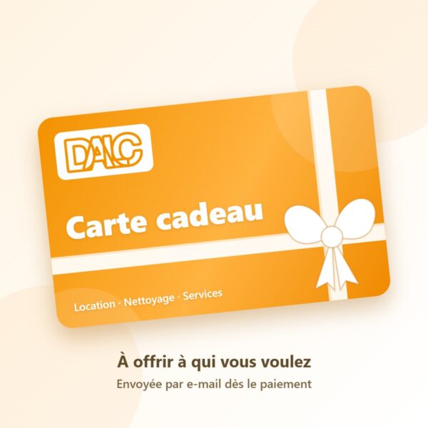 Carte cadeau DALC